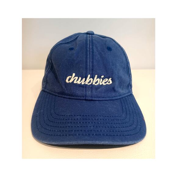 Chubbies Harding Lane Blue Dat Hat Baseball Strap back Cap Embroidered - Picture 9 of 9